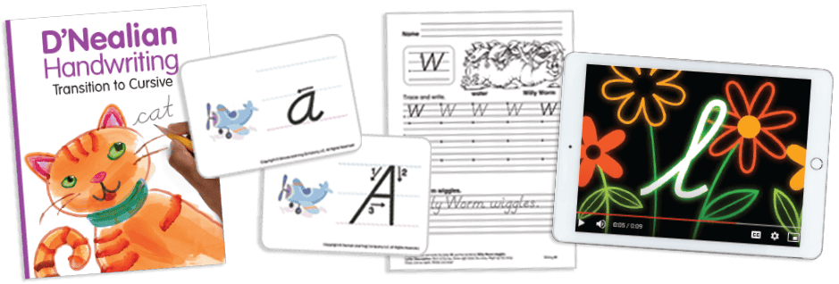 D'Nealian® Handwriting, Manuscript and Cursive Handwriting Curriculum for Grades K-5