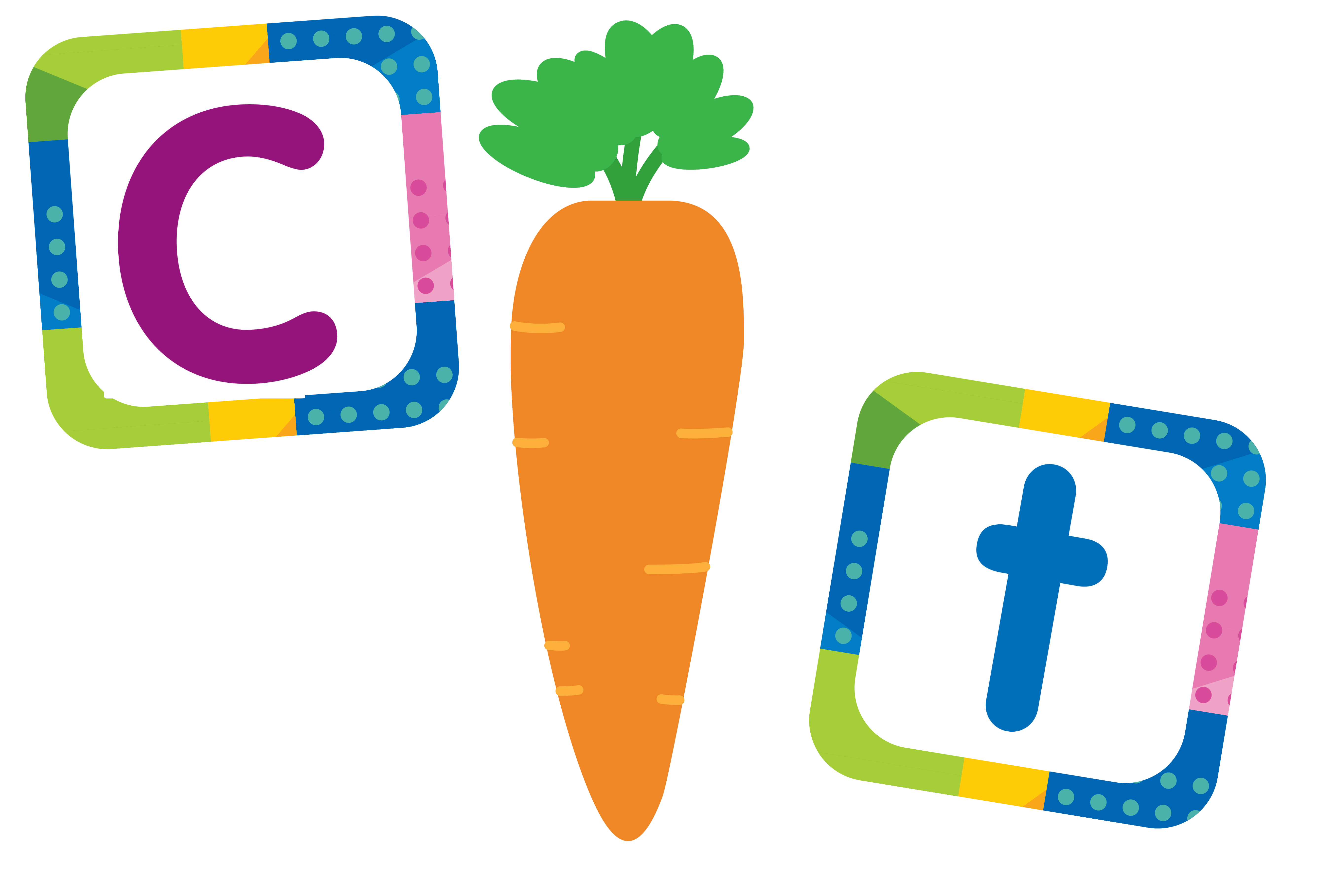 Illustration of a carrot for use in phonics instruction