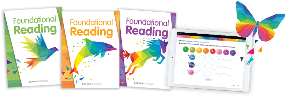 Savvas Essentials: Foundation Reading Program Components